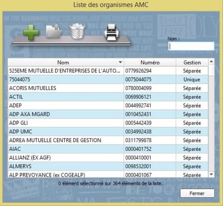 organisme AMC